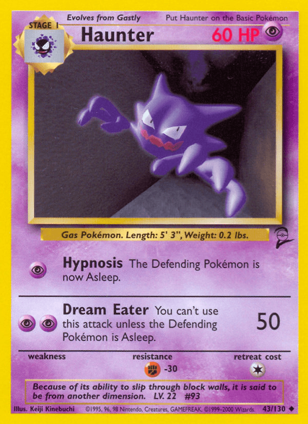 Haunter Base Set 2