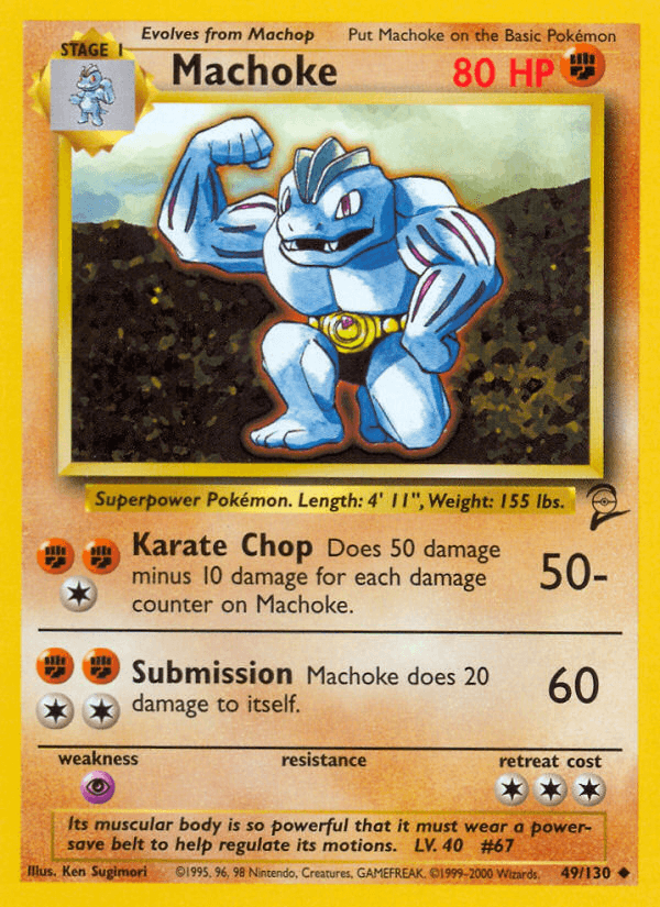 Machoke Base Set 2