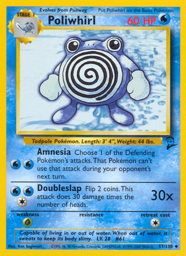 Poliwhirl Base Set 2