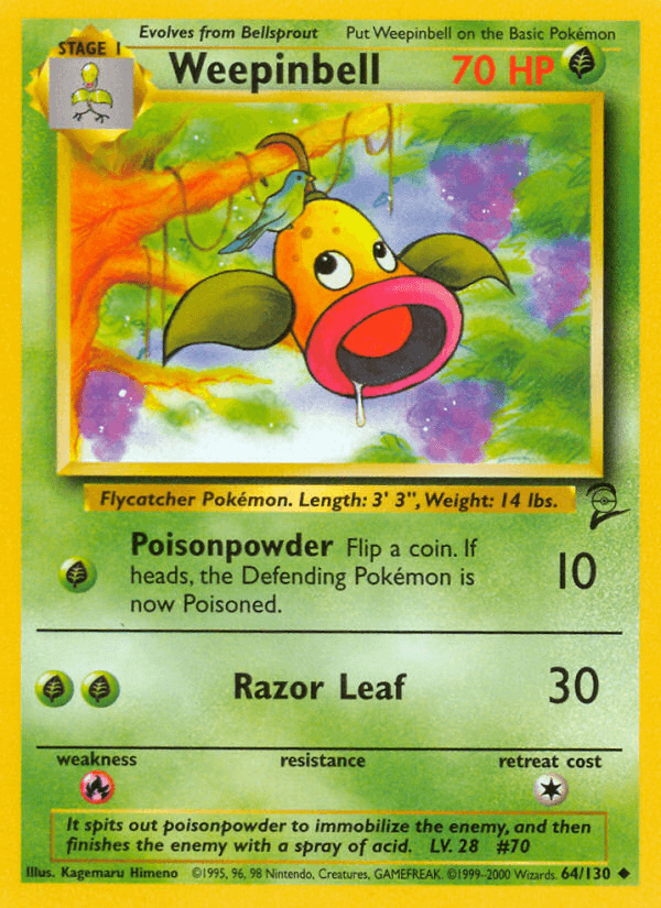 Weepinbell Base Set 2