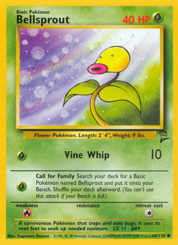 Bellsprout Base Set 2