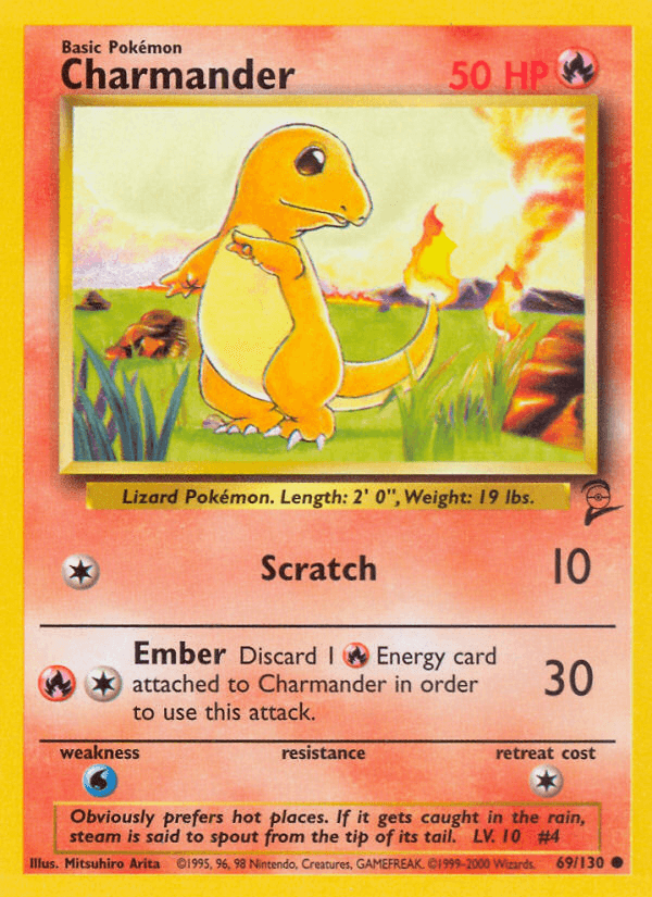 Charmander Base Set 2