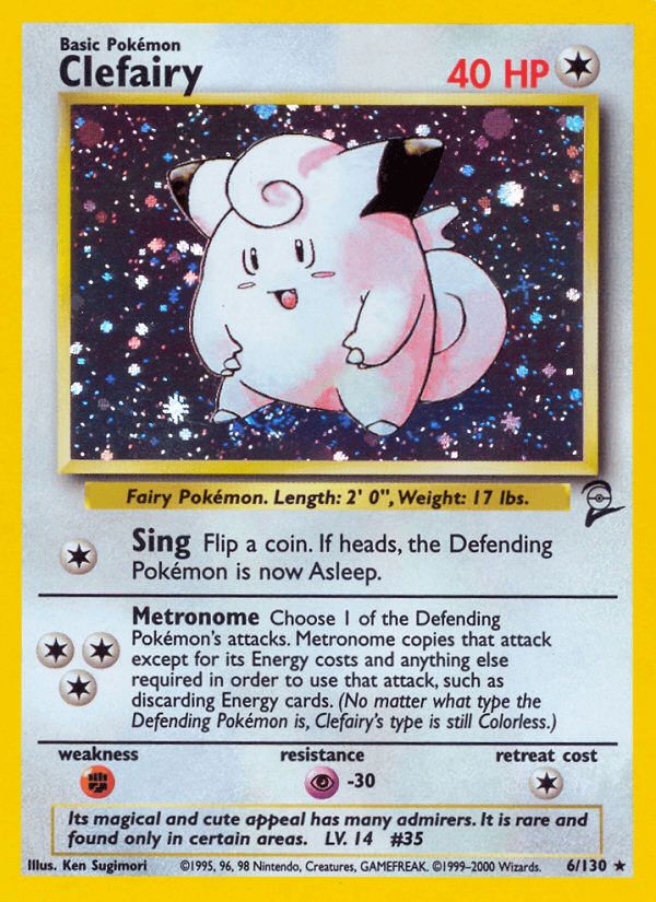 Clefairy Base Set 2