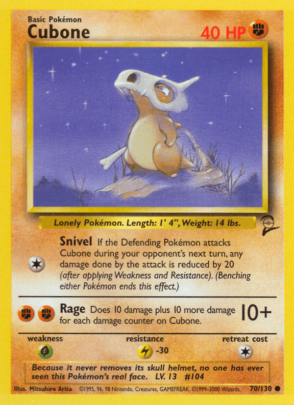 Cubone Base Set 2