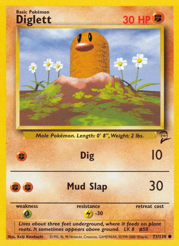 Diglett Base Set 2