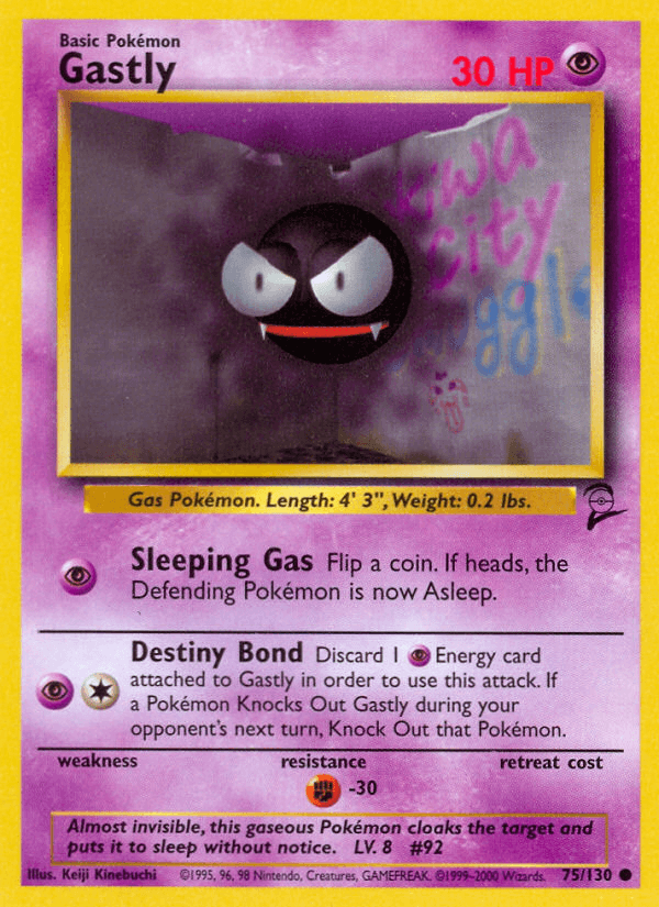 Gastly Base Set 2