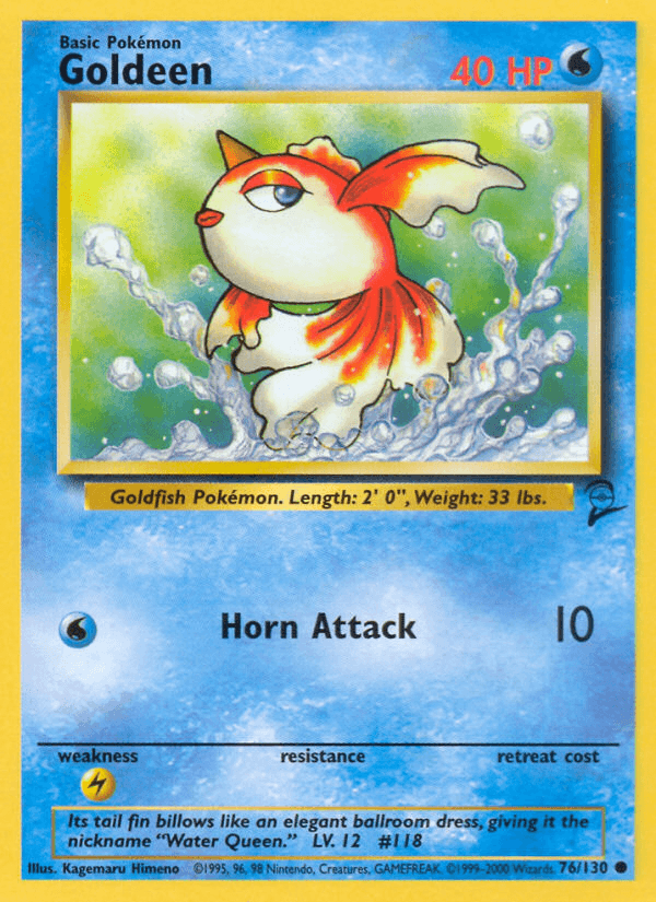 Goldeen Base Set 2
