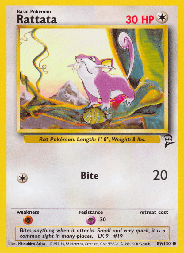 Rattata Base Set 2