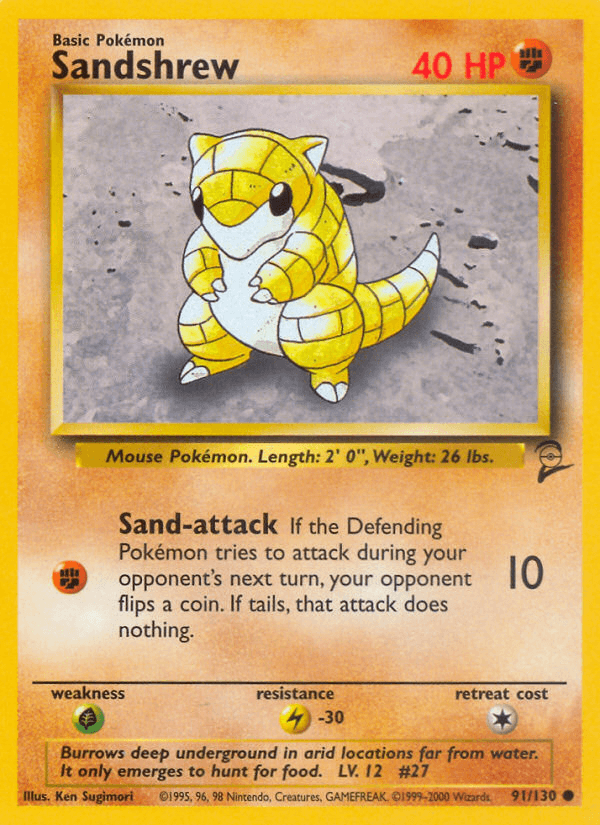Sandshrew Base Set 2