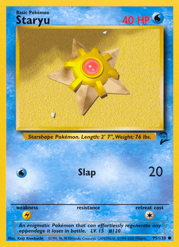Staryu Base Set 2