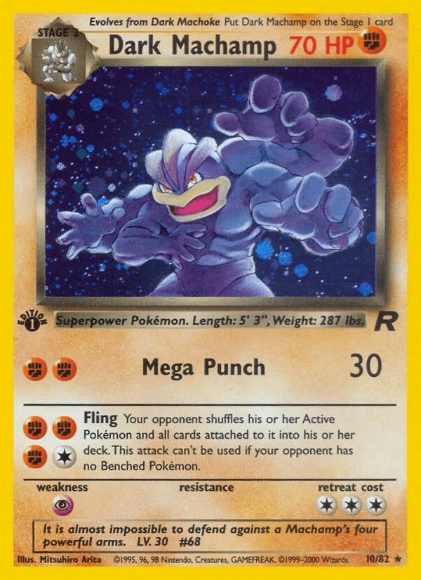 Dark Machamp Team Rocket