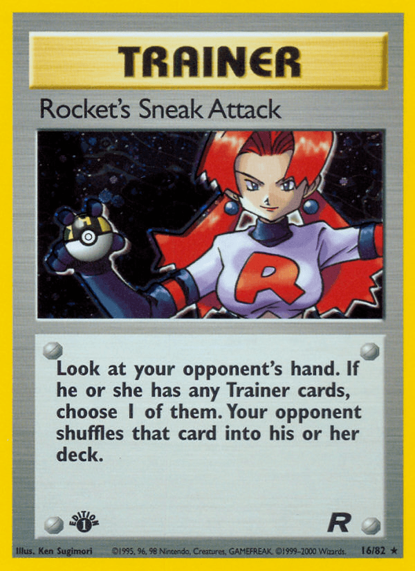 Rocket's Sneak Attack Team Rocket