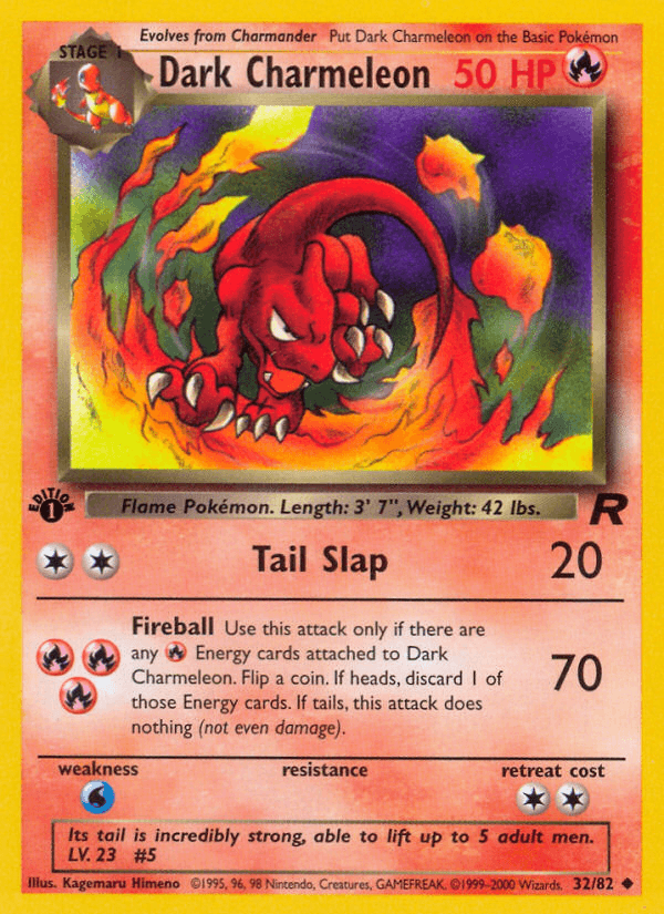 Dark Charmeleon Team Rocket