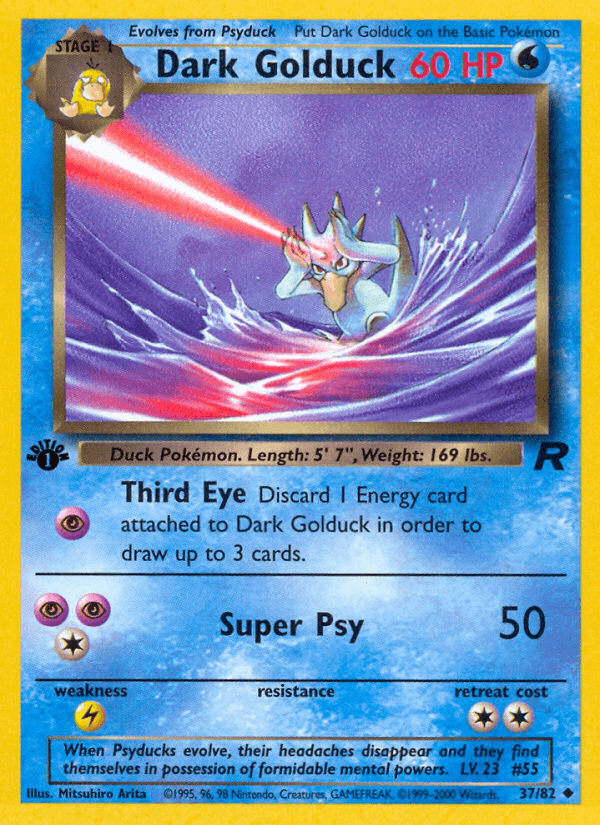 Dark Golduck Team Rocket