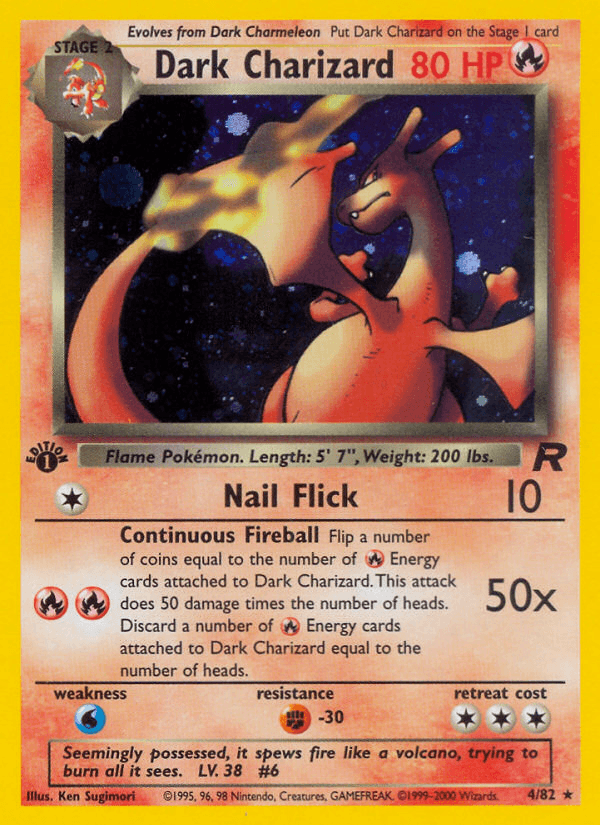 Dark Charizard Team Rocket