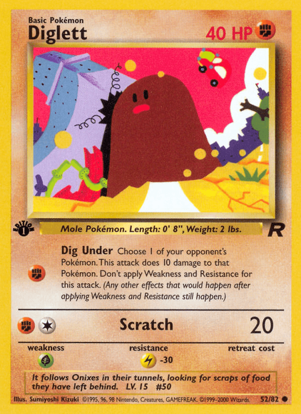 Diglett Team Rocket