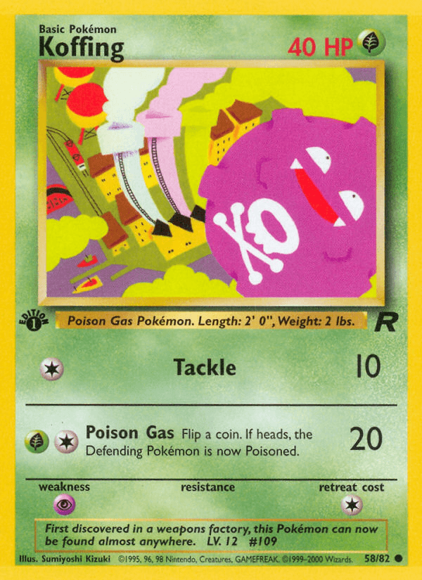 Koffing Team Rocket