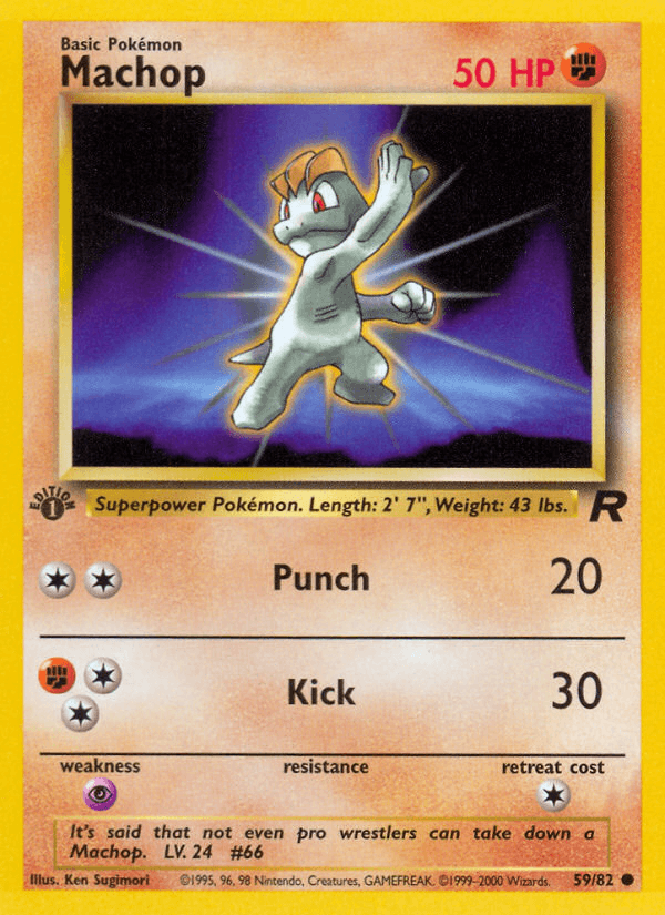 Machop Team Rocket