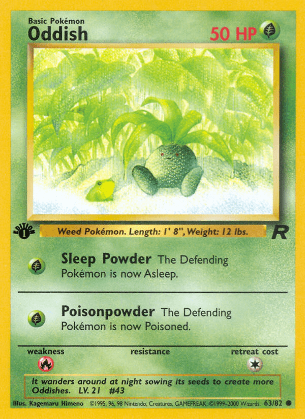 Oddish Team Rocket