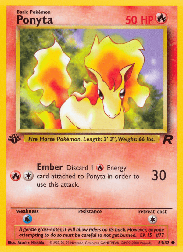 Ponyta Team Rocket