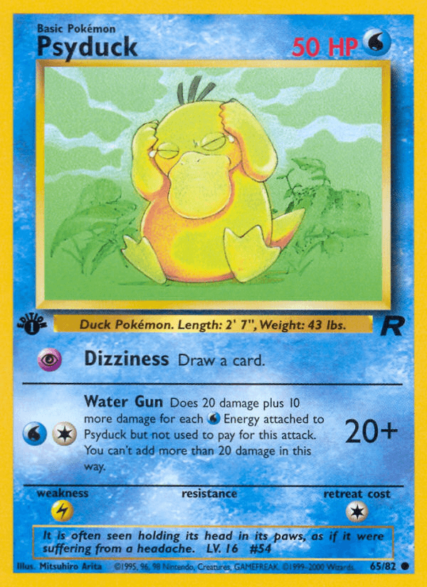 Psyduck Team Rocket