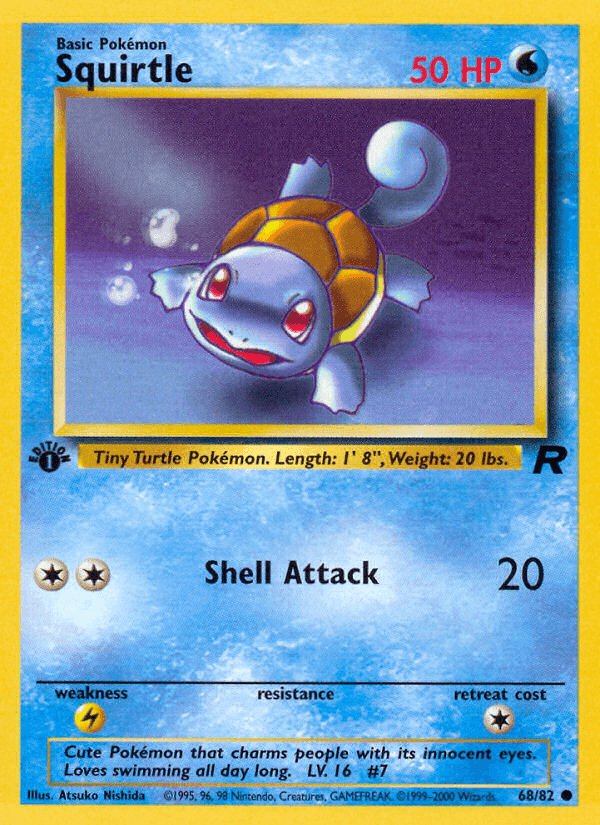 Squirtle Team Rocket