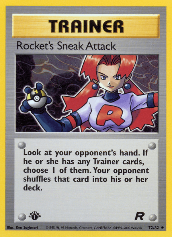 Rocket's Sneak Attack Team Rocket