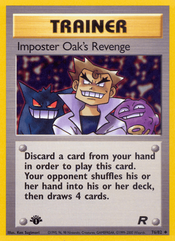 Imposter Oak's Revenge Team Rocket