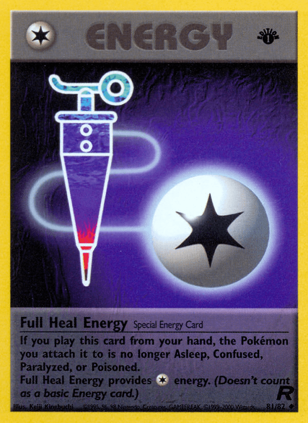 Full Heal Energy Team Rocket