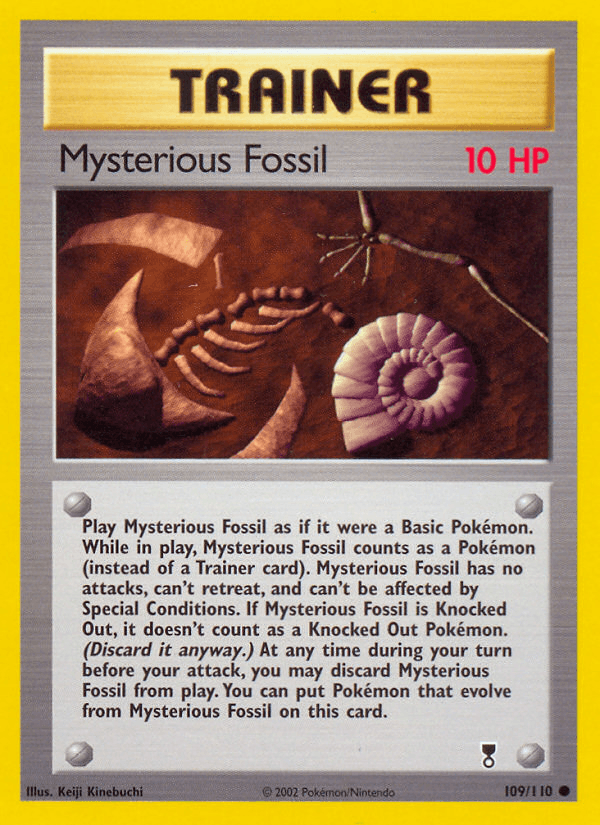 Mysterious Fossil Legendary Collection