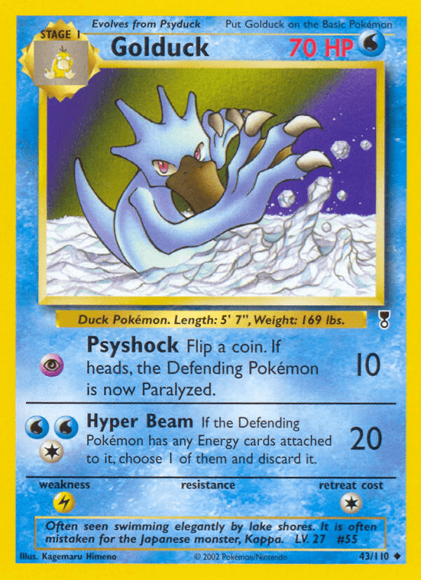 Golduck Legendary Collection