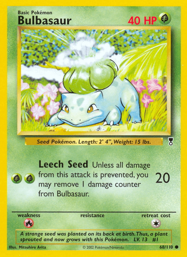Bulbasaur Legendary Collection