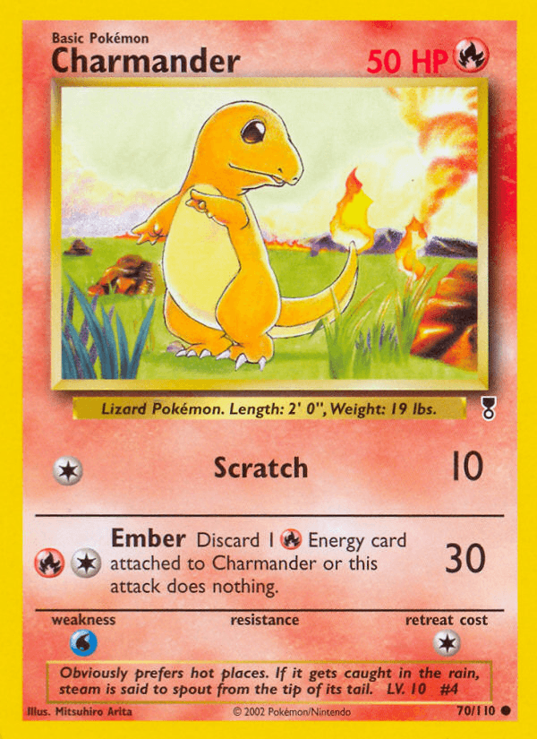 Charmander Legendary Collection