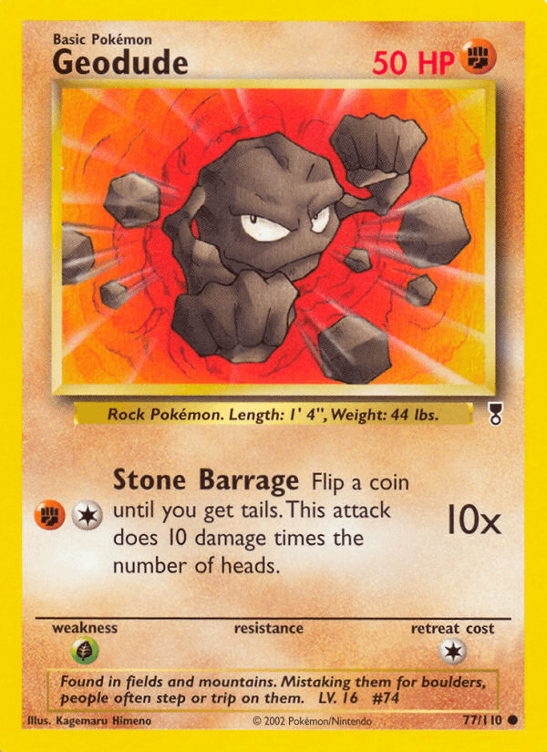 Geodude Legendary Collection