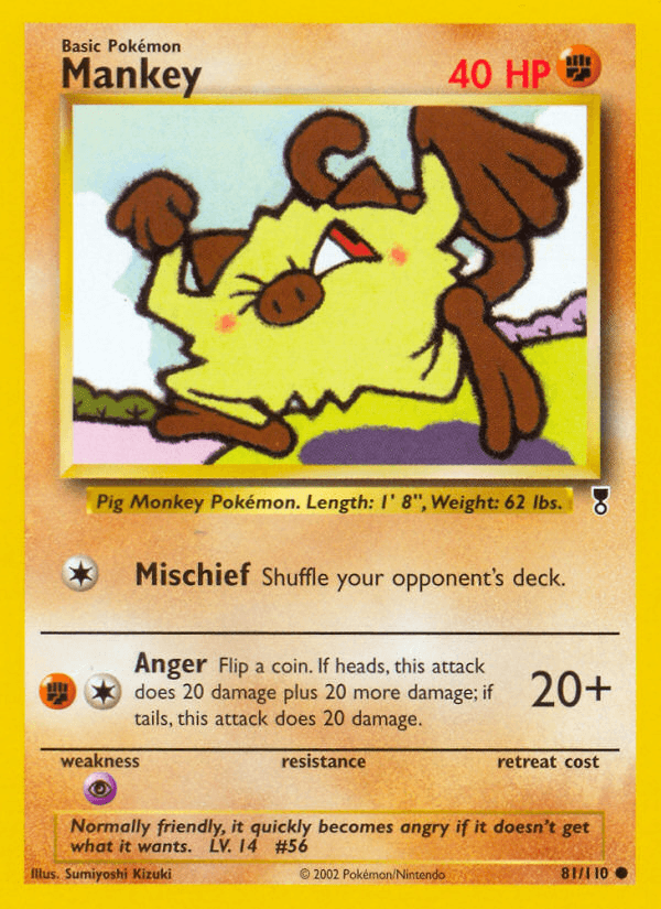 Mankey Legendary Collection