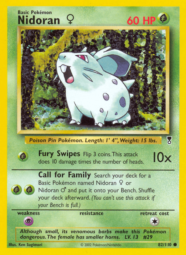 Nidoran ♀ Legendary Collection
