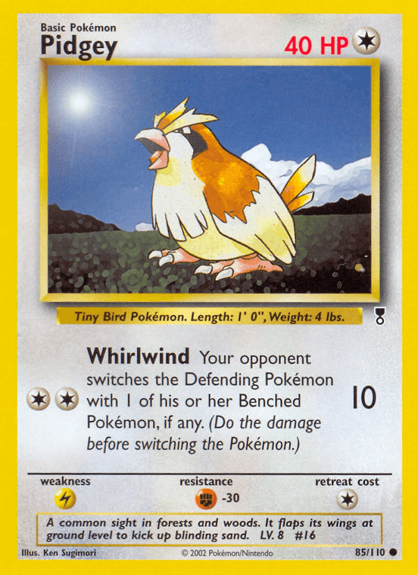 Pidgey Legendary Collection