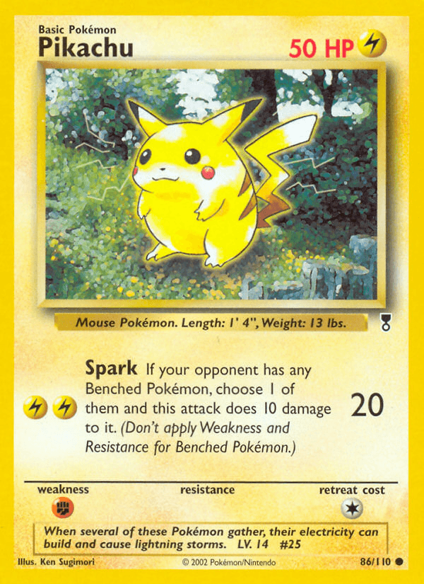 Pikachu Legendary Collection