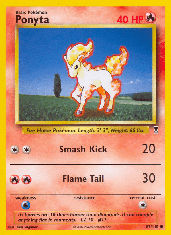Ponyta Legendary Collection