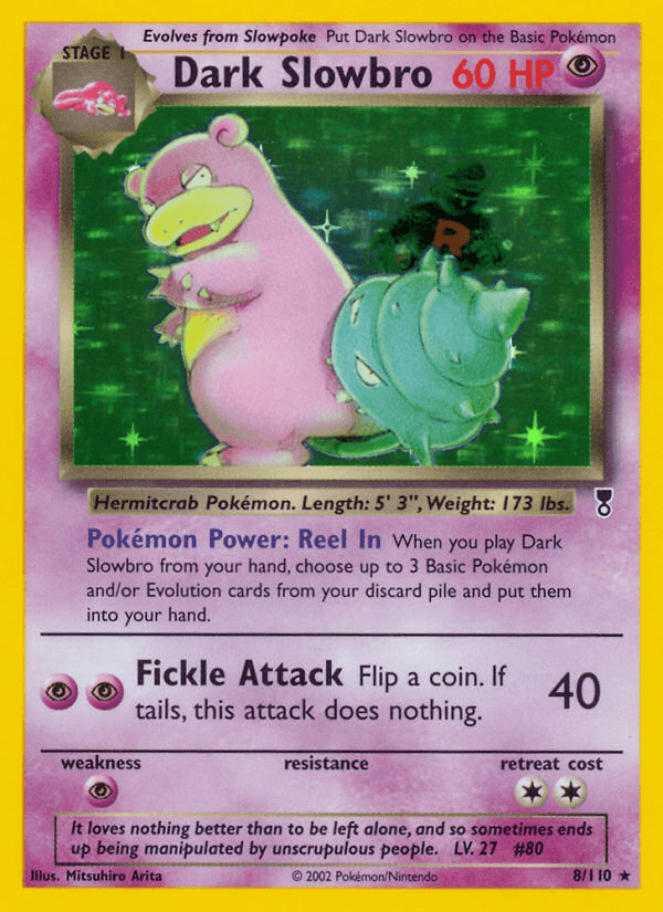 Dark Slowbro Legendary Collection