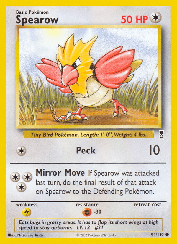 Spearow Legendary Collection