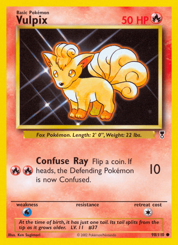 Vulpix Legendary Collection