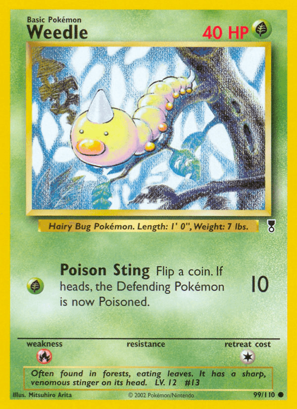 Weedle Legendary Collection