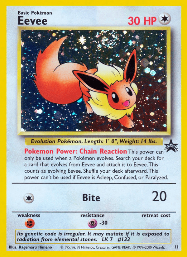 Eevee Wizards Black Star Promos