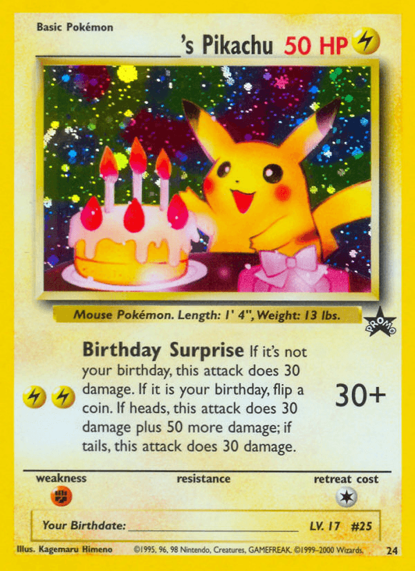 _____'s Pikachu Wizards Black Star Promos