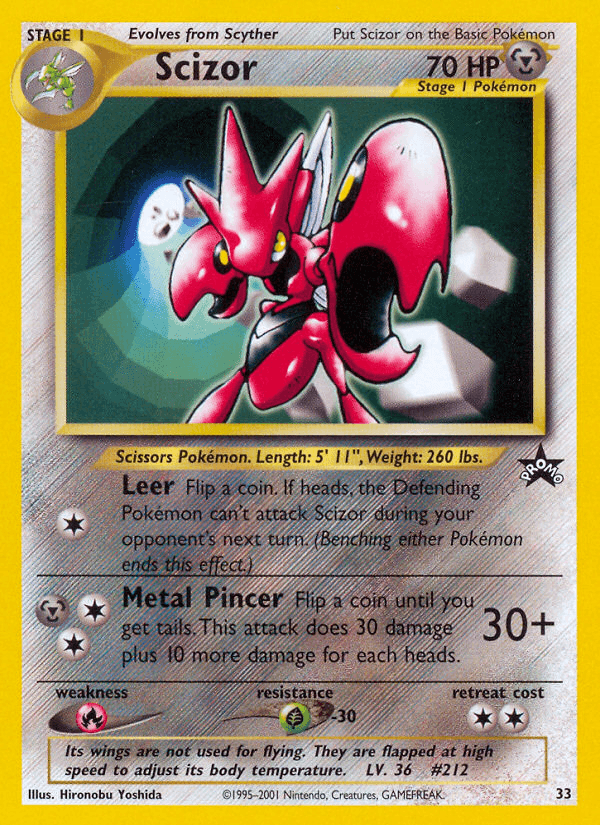 Scizor Wizards Black Star Promos