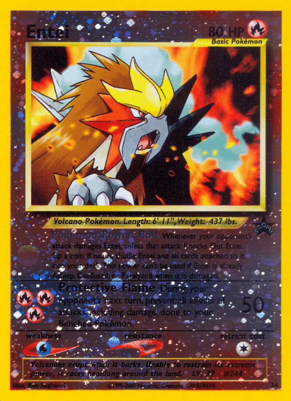Entei Wizards Black Star Promos