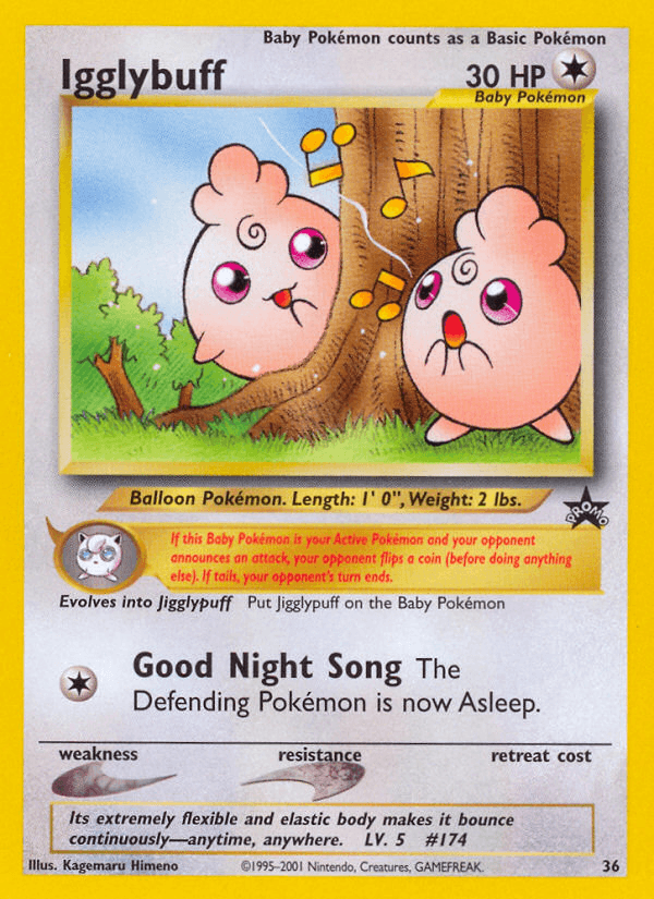Igglybuff Wizards Black Star Promos
