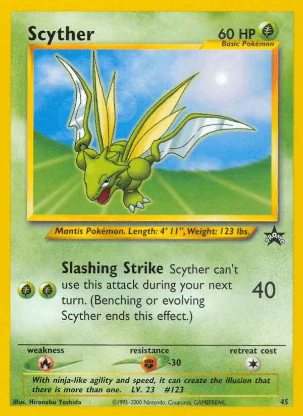 Scyther Wizards Black Star Promos