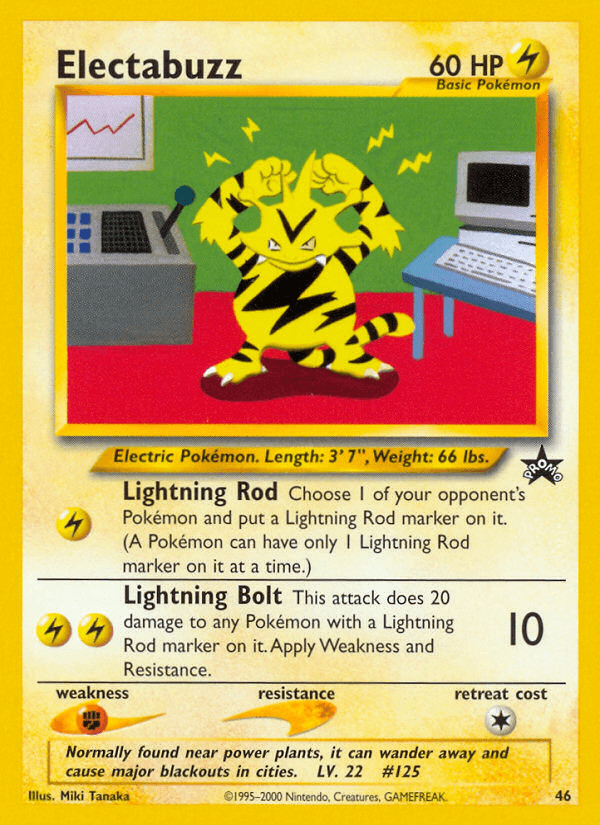 Electabuzz Wizards Black Star Promos